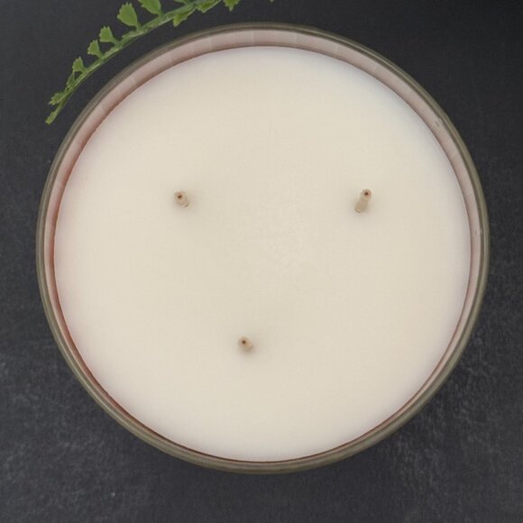 BBW Peach Bellini White Barn Bath & Body Works 3 Wick Candle - Picture 7 of 10